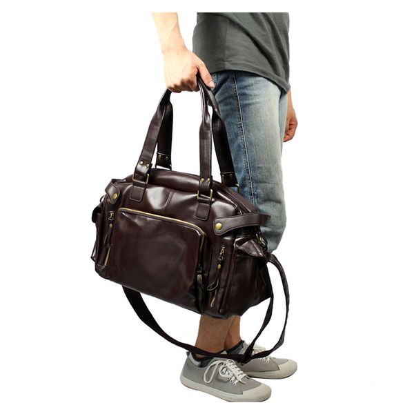 

abdb men leisure england retro handbag shoulder bag pu leather men messenger bags brand men's travel crossbody bags
