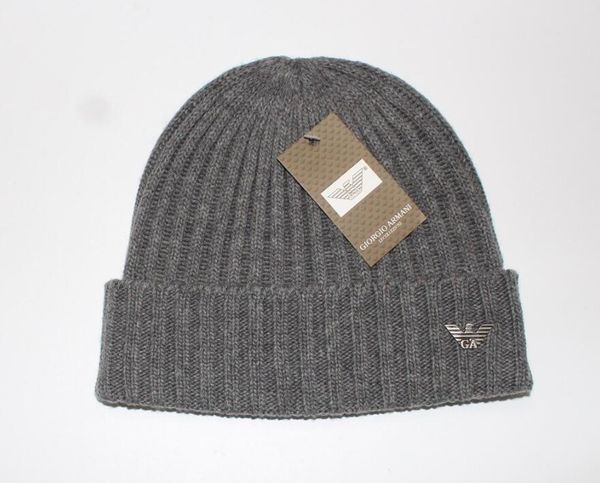 

Knitted Wool Cap Men Casual Unisex Solid Color Hip-Hop Skullies Beanie Warm Hat