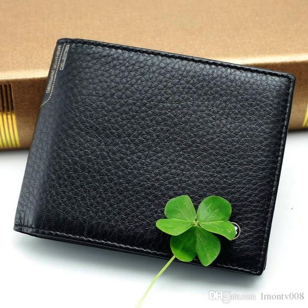 

New men's luxury men's business MB genuine leather wallet card case black limited edition wallets classics MT card holder wallet