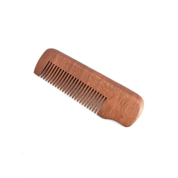Wholesale Useful Fine Tooth Wood Beard Comb Pocket Size Anti