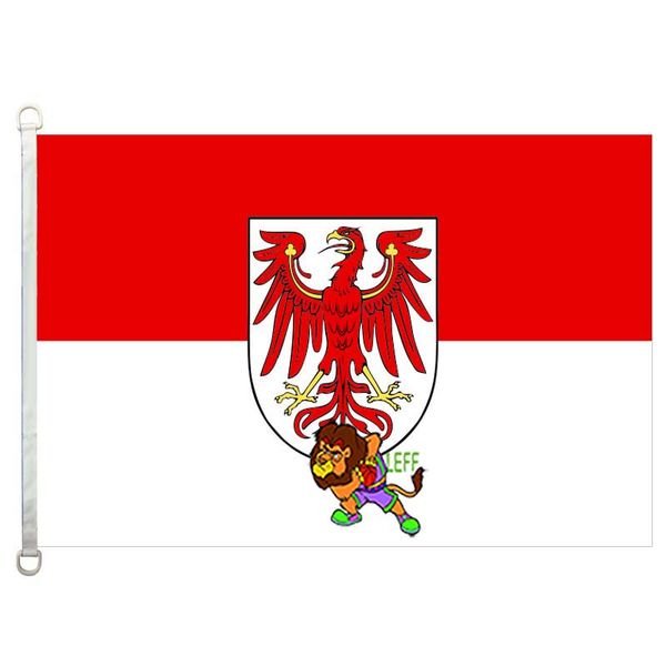 

brandenburg flag,90*150cm ,100% polyester, banner,digital printing