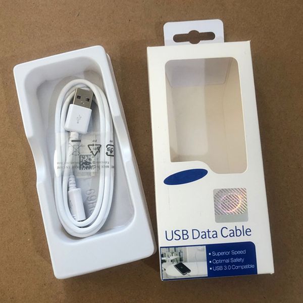 

100 original 1m micro u b fa t charger cable data ync u b cable for am ung galaxy 6 7 note 4 5 9 with packaging