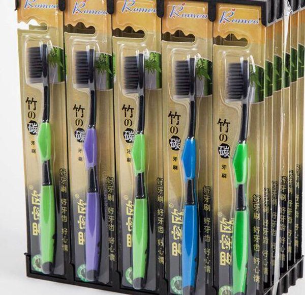 

bamboo уголь зубная щетка nano мягкой зубной щетки уход за полостью рта гигиена полости рта