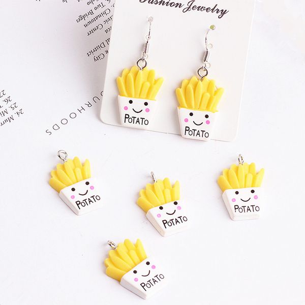 

10pcs 3d potato resin charms diy craft fit for bracelet jewelry finding handmade, Bronze;silver