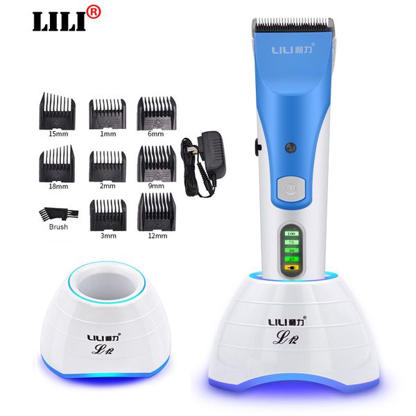 Rechargeable Electric Hair Clipper Titanium Hair Trimmer Beard