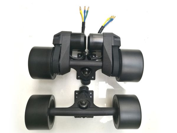 

dual n5050motor kit for electric skateboard longboard for diy with front truck wheels83*52mm dual motor drive high-power 40km/h winning