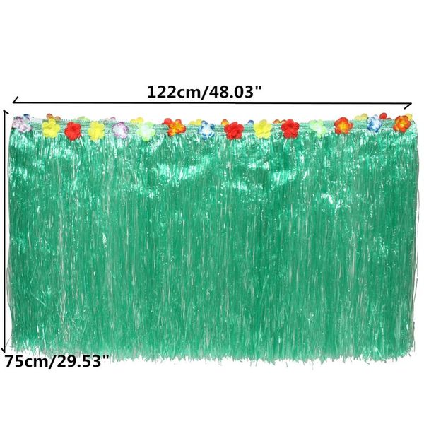 

партия цветок зеленая трава настольная юбка открытый сад патио пляж партии кемпинг события украшения партии пользу поставки