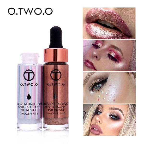 

O.TWO.O Liquid Highlighter Make Up Highlighter Cream Concealer Shimmer Face Glow Ultra-concentrated illuminating bronzing drops Q45