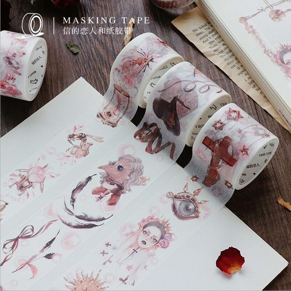 

wide halloween series washi tape masking tape for diy crafts, kids' art projects, scrapbook, journal, planner, gift wrapping 2016