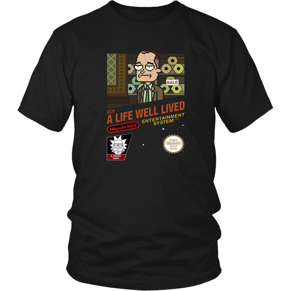 Roy A Life Well Lived Shirt Tee Rick & Morty T Shirt Rick Mode von RICK AND MORTY: Günstig online kaufen bei