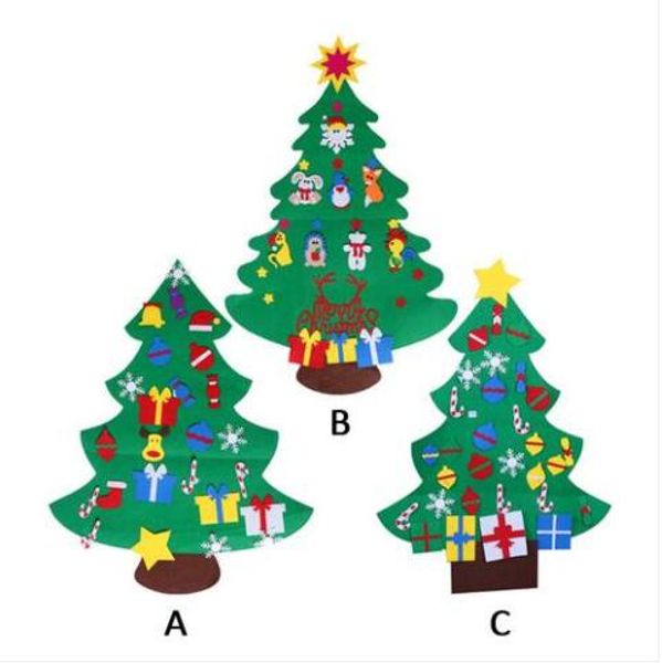 

wholesales christmas tree set with ornaments xmas gift door wall hanging decoration