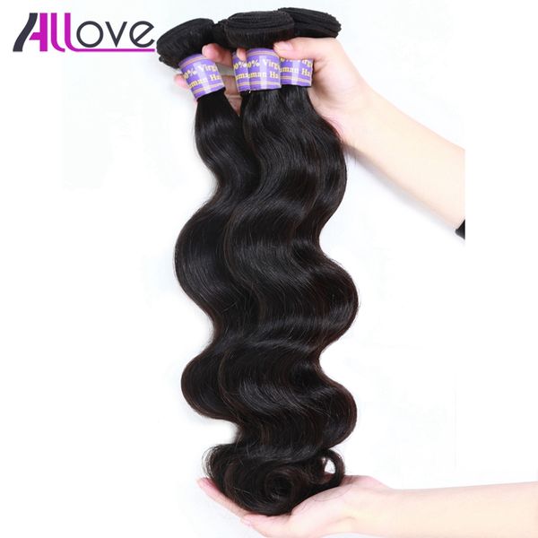 

wholesale 8a brazilian hair wefts 5bundles unprocessed peruvian indian malaysian body wave virgin hair extensions ing, Black