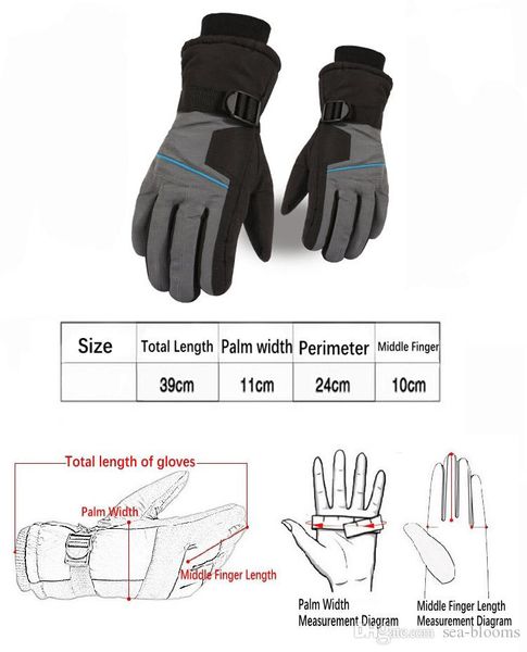 Quiksilver Mission Youth Guanti da Snowboard//Sci Bambino