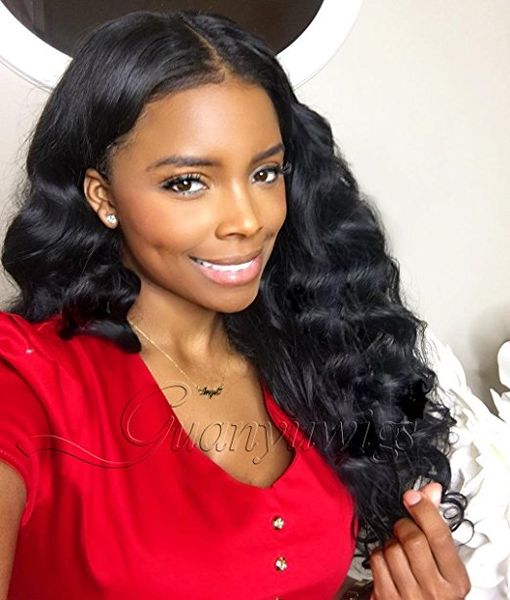 Lace Front Human Hair Wigs Deep Wave Curl Full Lace Human Hair Wigs For Black Women 8a Pre Plucked 150 Brazilian Lace Front Wigs 16 Inch L Silk Top