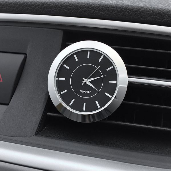 

car decoration electronic meter car clock clip time auto interior vent ornament auto outlet watch car-styling trim accessory