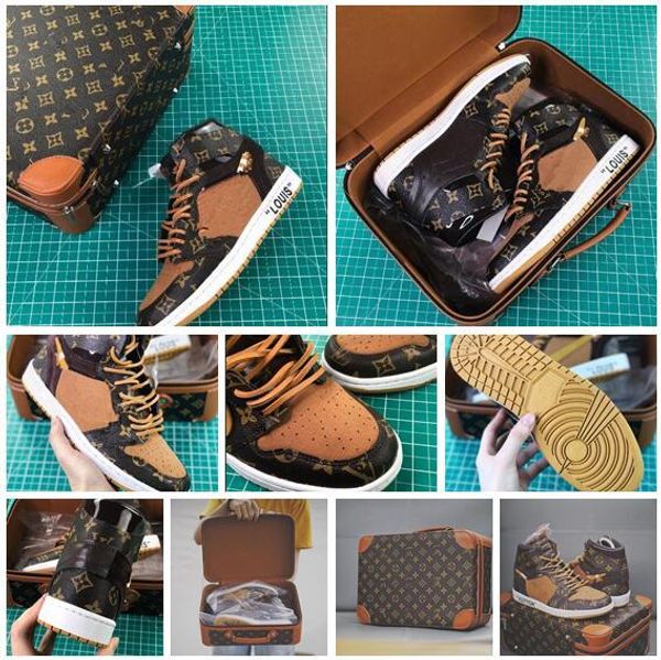 

2018 Best Off Chicago Off Man Basketball Shoes Sneakers Red White Basketball Sneakers Jiont Limited Authentic