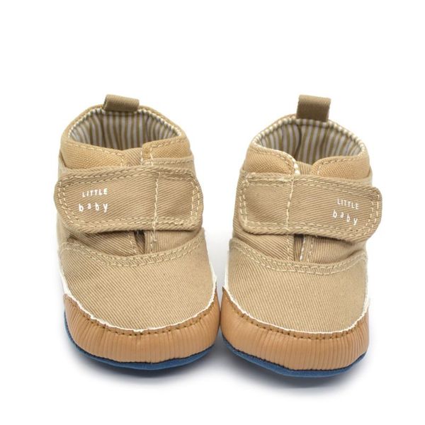 

newborn toddler boys ankle canvas soft sole antislip baby crib shoes sneaker