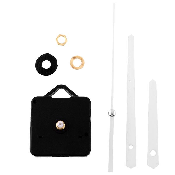 

classic quiet silent quartz clock movement white hands parts replacing set kit