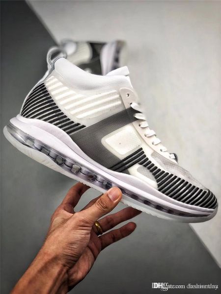 

2018 Release John Elliott x 2018LeBron Icon QS JE White Basketball Shoes For Men Sports Sneakers Authentic Quality With Box AQ0114-100 Top