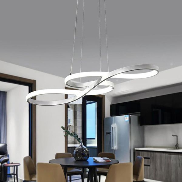

New de ign minimali t art modern led pendant light for bedroom living dining kitchen room bar aluminum hanging lamp fixture