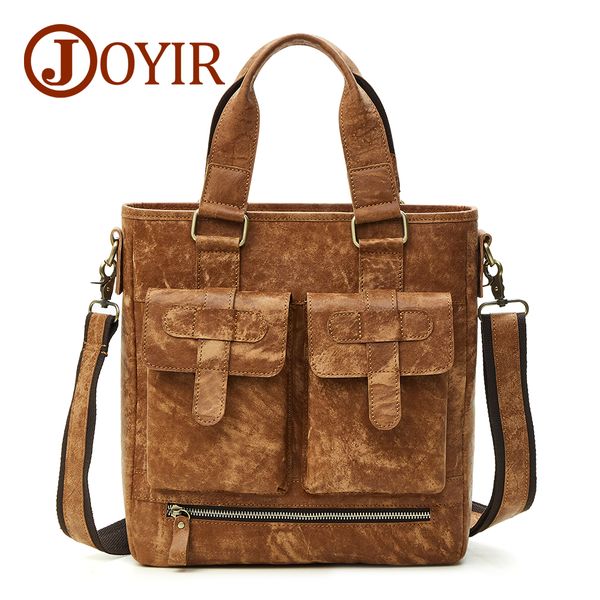 

joyir genuine leather bag vintage men totes handbags men messenger bags male small flap leather shoulder crossbody bags for man