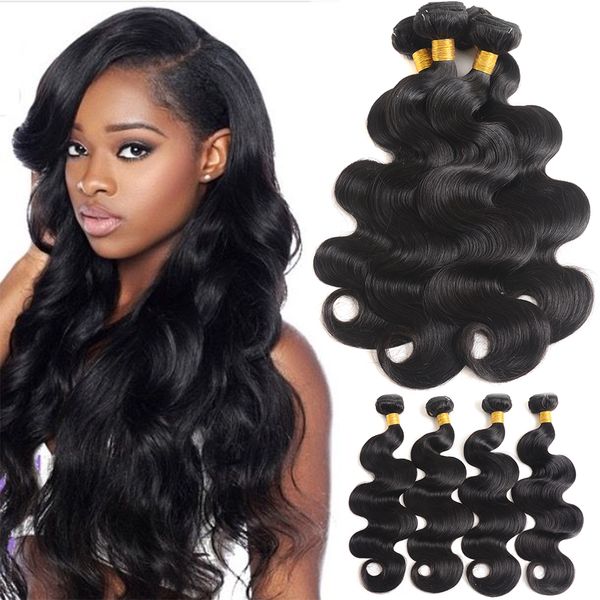 3 Bundles Of Virgin Brazilian Body Wave Hair 8a Unprocessed Human
