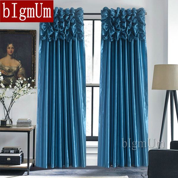 2019 Luxury Valance Curtains For Window Customized Ready Made