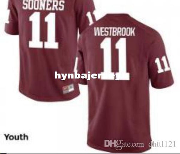 

men #11 cardinal dede westbrook oklahoma sooners alumni jersey stitched football jerseys, Black;red