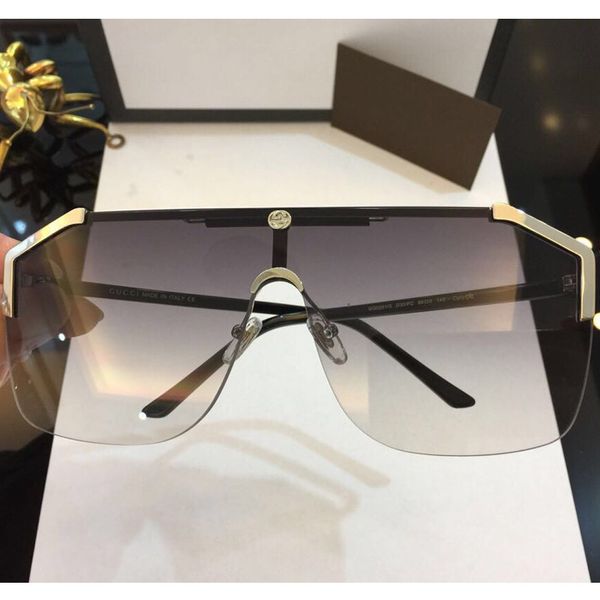 

Gg0291 ungla e luxury brand de igner ungla e for men women cool frame metal engraving popular gla e new arrive