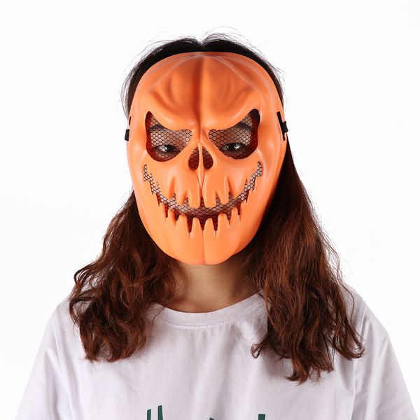 

pumpkin full face mask for halloween scary creepy costume party decor masquerade evil head masks horrible skull masks dress up