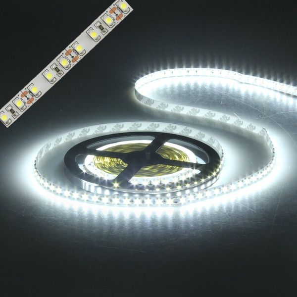 

led strip light 2835 smd 600led 5m waterproof ip65 dc 12v cool white 6500k warm white 3000k red green blue led tape super bright