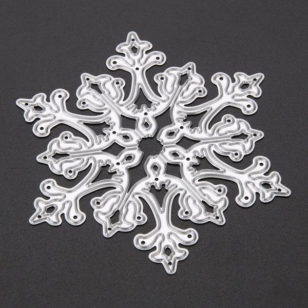4pcs//set DIY Christmas Snowflake Cutting Dies Metal Cutter Stencils Embossing