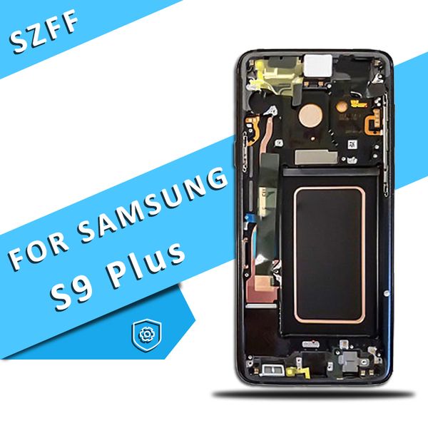 

For am ung galaxy 9 plu lcd di play touch creen digitizer with frame g965 100 te ted dhl hipping