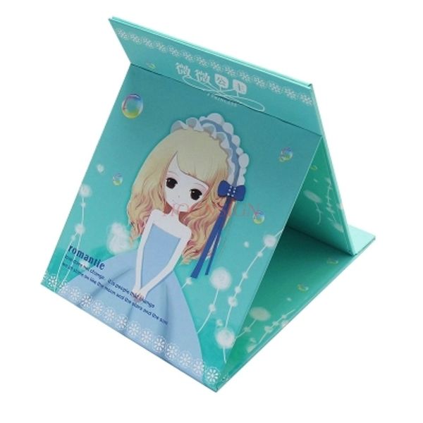 

mirror table folding mirror cute princess with portable paper small vanity