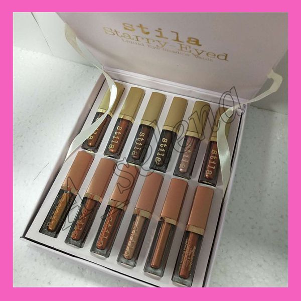 

Stila tarry eyed liquid eye hadow vault himmer glitter liquid eye hadow glow kit 12pc et eye makeup et