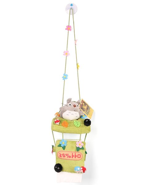 

cuter creative hanging tissue pull totoro plush paper holder home decoration