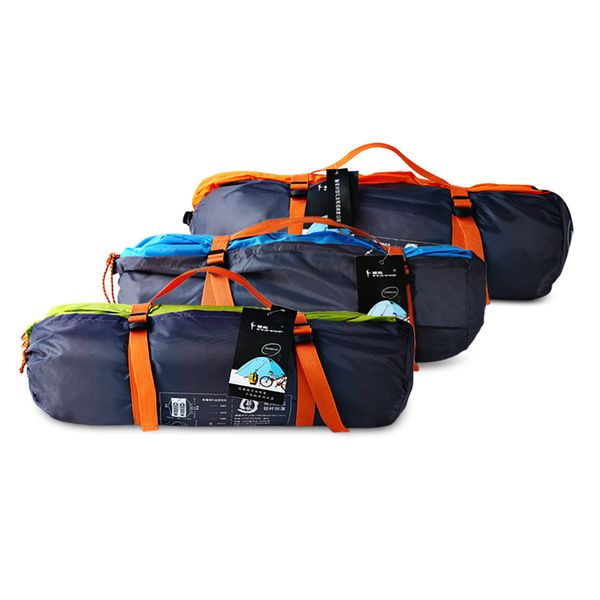 

flyoutdoor 2 person camping tent portable travel double layer tent windproof waterproof aluminum rod camping tourist tent