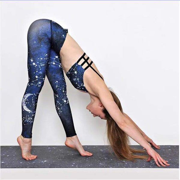 

new print yoga pants women unique fitness leggings workout sports running leggings push up gym wear elastic slim pants, White;red
