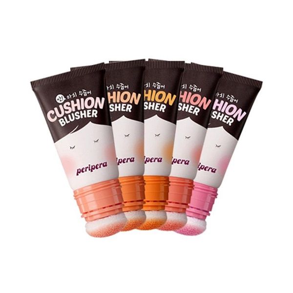 

peripera ah much real my cushion blusher 20ml face blusher rouge makeup face cheek natural minerals blush cream korea cosmetics
