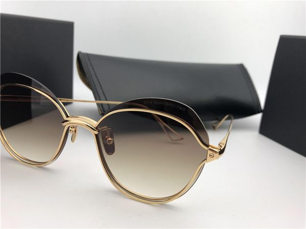 

new night box sunglasses two shaded gold/brown glasses gafa bird with de box sol de sol new with women pnlfp, White;black