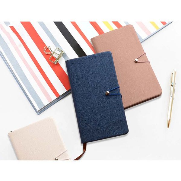 

notcustom business gift set pu leather notnotepad creative small notebook, Purple;pink