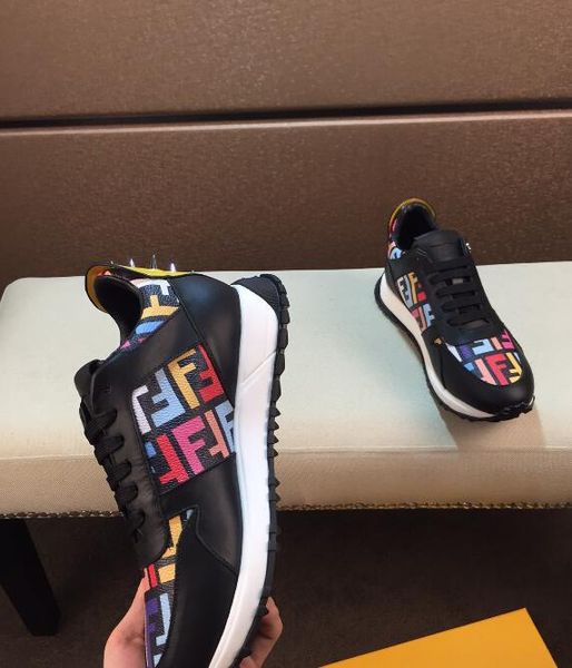 

with box fa hion de igner brand de ign flat men ca ual hoe more type neaker men flat heel black hoe brand hoe
