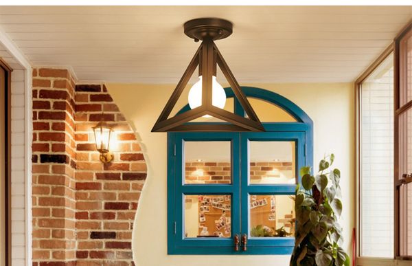 Plafoniere Soffitto Industrial : Acquista village retro plafoniera american industrial style bar