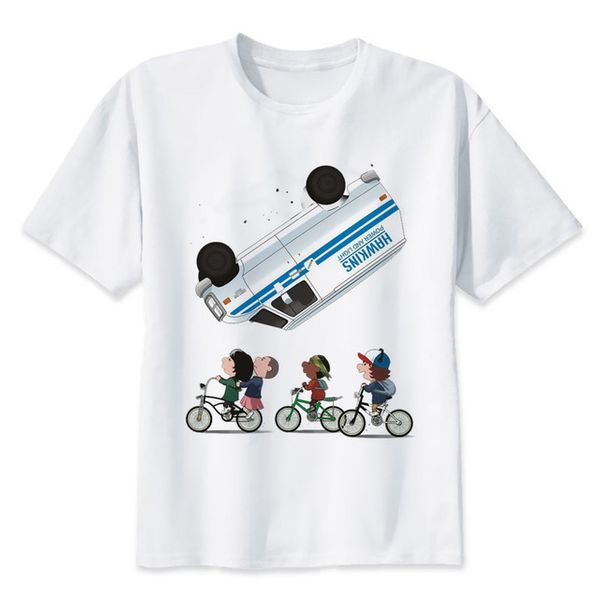 

o-neck things south park t-shirts men new summer t shirt casual shirt funny print o-neck print tshirt men, White;black