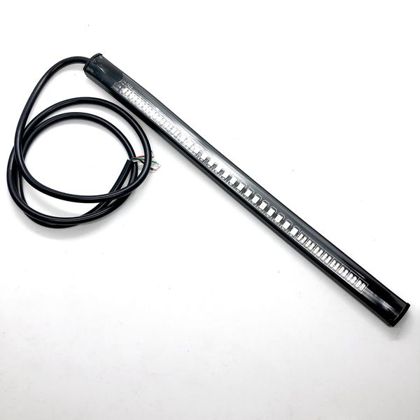 

10pcs universal 48smd flexible led light motorcycle strip red light motorcycle strip turn signal tail rear brake swaterproof bulb lamp