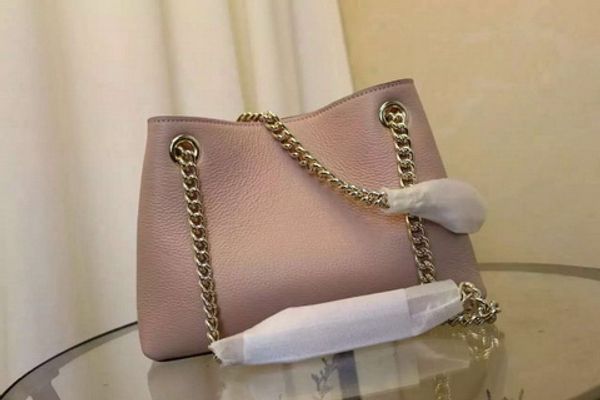

Chain leather bag brand de ign bo ton oft genuine leather women houlder bag tote come with du t bag card and receipt