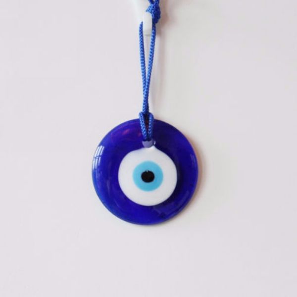

shellhard lucky turkish blue glass evil eye amulet trendy hanging charms car office wall decoration home decor 7cm, Black