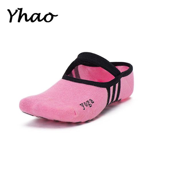 

women's non-slip grip athletic socks for yoga dance barre pilates sports ballet, Black