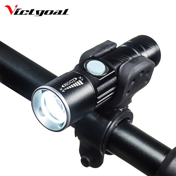 

victgoal bicycle light front usb rechargeable bike light led cycling flash lights lamp mini holder waterproof mtb bike headlight