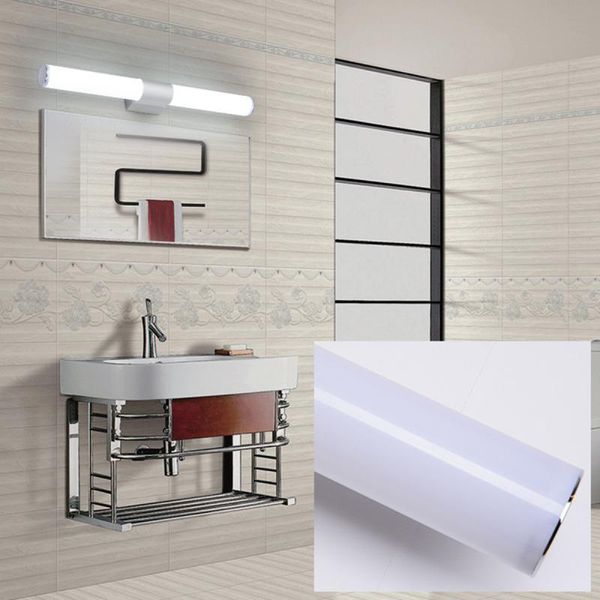 Modern Bathroom Vanity Led Light Acrylic Front Mirror Toilet